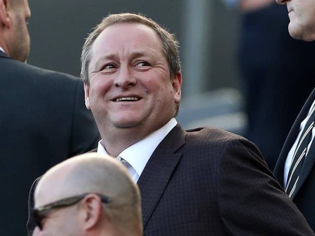 Former Newcastle owner Mike Ashley is looking at Sheffield United: Owen Humphreys/PA Wire.