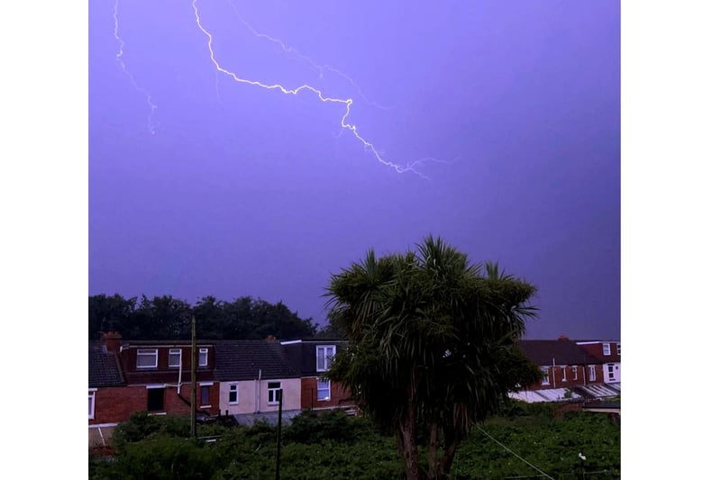 Storm 27th July 2021 over Portsmouth by Marcin Jedrysiak. Instagram: @marcinj_photography