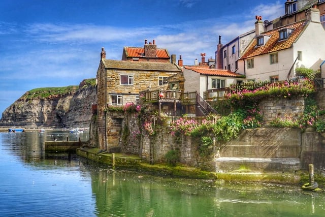 A fantastic photograph from a trip to Staithes.