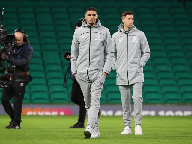 Giovanni van Bronckhorst and Rangers will have to play a waiting game over Leon Balogun. The centre-back was injured during the 2-0 win over Hibs on Wednesday having only recently returned to the first team. Van Bronckhorst said: "For him it's been a difficult time, through injury, and he just came back but hopefully for him it's not that serious, but we have to wait and see." (RangersTV)