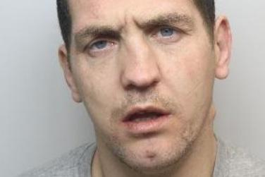 Pictured is Tyson Wardle, aged 32, of Church Street, at Greasbrough, Rotherham, who has previous convictions including offences of violence, dishonesty and possessing offensive weapons, pleaded guilty to the robbery of a taxi-driver and to the robbery of a delivery driver. Wardle was sentenced at Sheffield Crown Court in October, 2022, to an extended custodial term of 117 months. Wardle had been with another man and a teenage boy - who have also been locked up  - when a taxi driver was robbed at knifepoint sparking a police pursuit as his cab was driven away at speed.