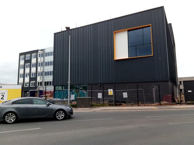 Doncaster University Technical College viewed from College Road