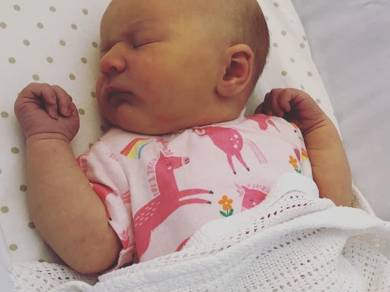 Becky Hayes, said: "Cìara Maeve Hayes 9/4/20."