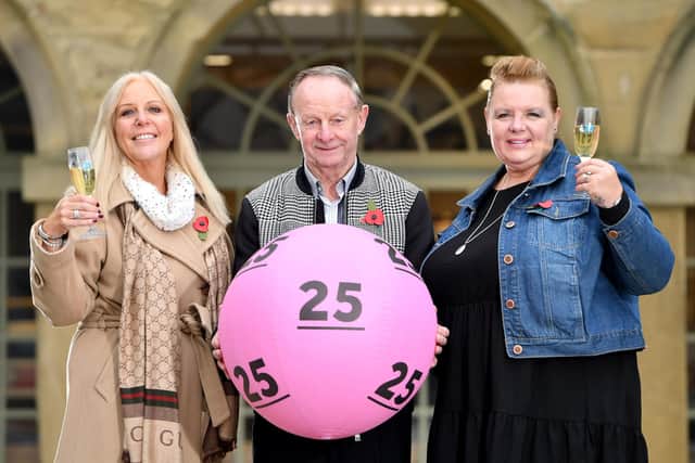 Picture supplied by the National Lottery - Deana Sampson, Ray Wragg and Trish Emson.