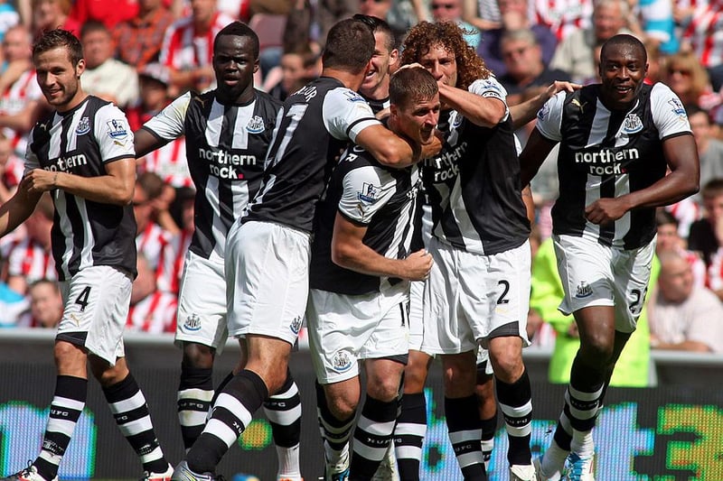 Unbelievably this was Newcastle’s last victory against Sunderland and it came over a decade ago! (Photo credit should read IAIN BUIST/AFP via Getty Images)