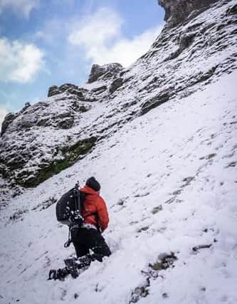 The fundraiser comes after Wesley fell from the top of Winnats Pass, Derbyshire in February.