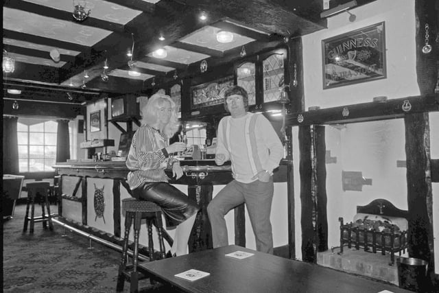 The Excelsior pub in Hendon in April 1988.