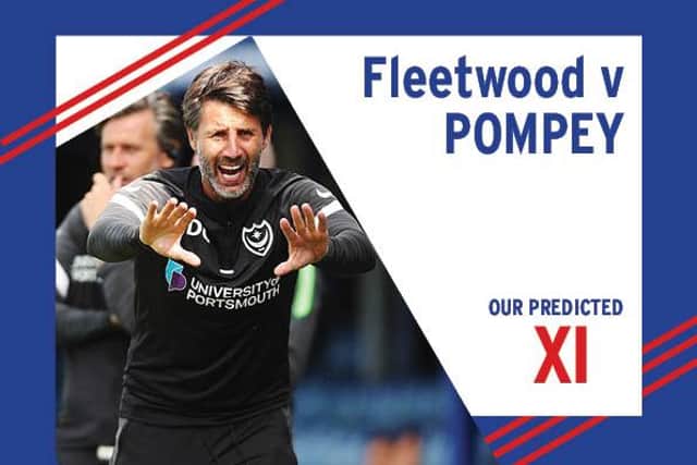 Our predicted XI for Pompey's trip to Fleetwood