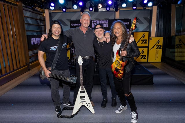Heavy metal band Metallica formed in 1981 and are still going strong as they're set to headline at Download Festival on June 8. The four-member band has played in Sheffield a number of times since first visiting City Hall in 1986.