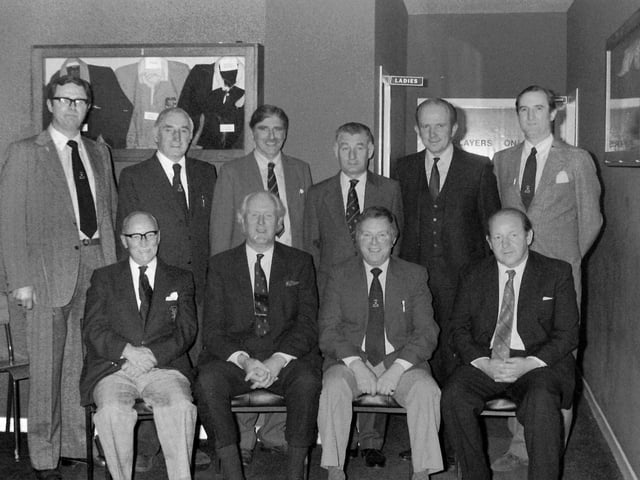 Melrose Golf Club centenary dinner, April 1980.