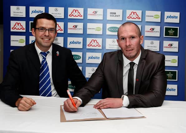 Michael Appleton took charge of Pompey in November 2011. Picture: Joe Pepler/ Portsmouth FC
