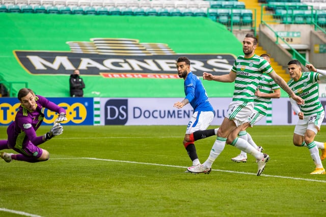 Caught out for the opening goal. Doesn't look like the type of centre-back Celtic need in Scottish football as his play on the ball is limited.