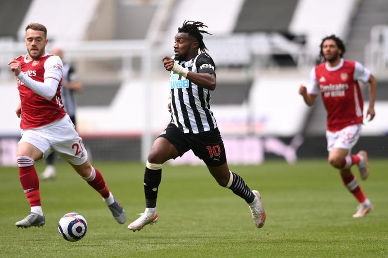 Arsenal have emerged as favourites to sign Newcastle United winger Allan Saint-Maximin this summer. (SkyBet)

(Photo by Stu Forster/Getty Images)