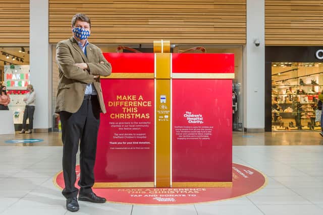 Your chance to play Santa at Meadowhall's 'giving box' this Christmas