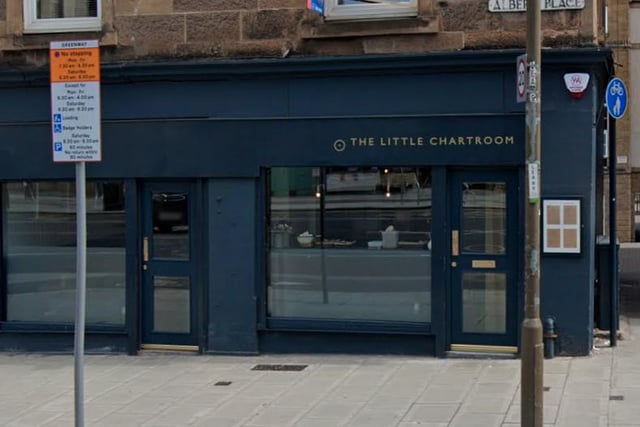 The Little Chartroom, at 30-31 Albert Place, EH7 5HN, has a rating of 5 from 173 reviews.
