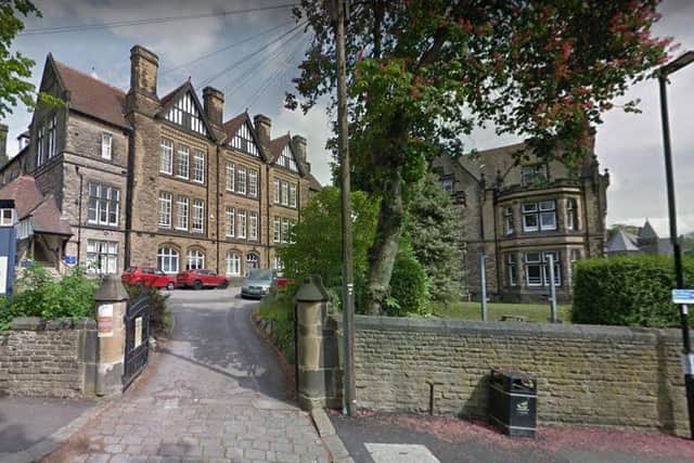 Sheffield High School for Girls, where Andrew Thomas taught from 2006 until 2021, when he left following a disciplinary hearing. The 49-year-old has been banned from teaching indefinitely over what a panel ruled was 'unacceptable professional conduct'