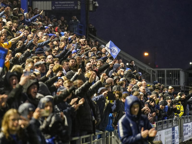2 April 2024: A crowd of 20,129 was packed into Fratton Park for Tuesday night's draw with Derby