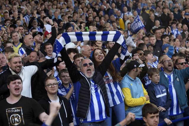 Sheffield Wednesday fans have turned up in the numbers all season - and Michael Smith has been impressed. (Steve Ellis)