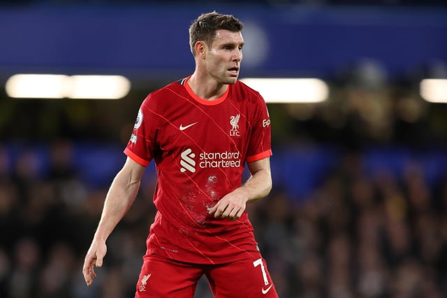 It is unclear whether James Milner will remain at Anfield beyond the summer, but he has previously been linked with a return to Leeds United. (Photo by James Williamson - AMA/Getty Images)
