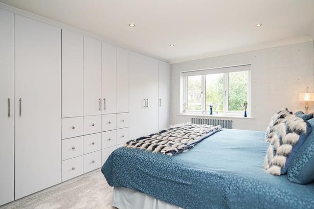 Situated at the front of the property, this first floor bedroom is another stunning addition to this house. It's bright and airy and looks very comfortable.
