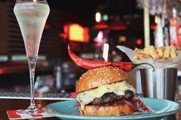 There's a Burgers & Bubbles offer at TGI Fridays in Meadowhall