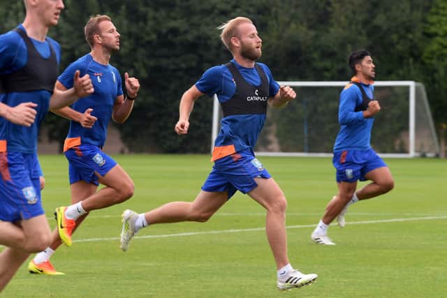 Sheffield Wednesday players have been put through their paces at Middlewood Road this week. Pic: @swfc | Steve Ellis.