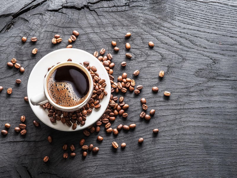 Like chocolate, caffeine is a stimulant. A couple of laps of tea or coffee are unlikely to do any harm, but if your dog swallows a handful of coffee beans or tea bags they could be in danger.