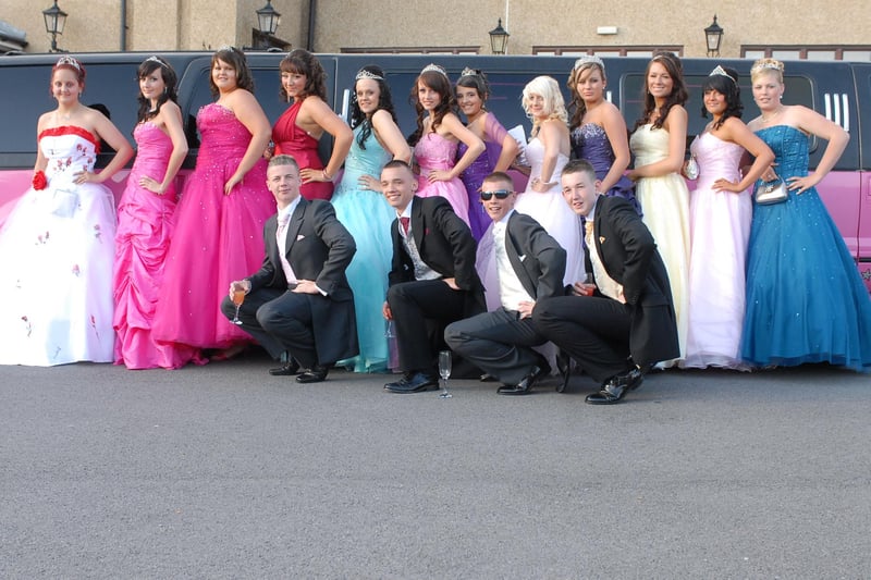 A huge limo for the Hebburn Comprehensve School prom in 2009. Remember this?