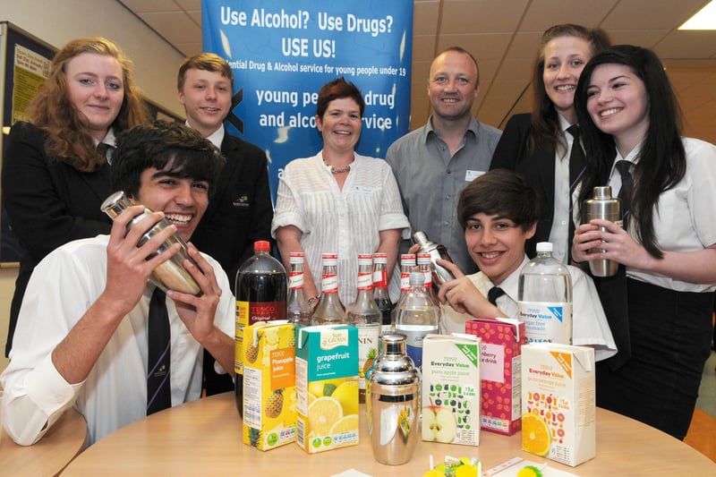Boldon School pupils were pictured making non alcoholic cocktails with staff from the Matrix 9 years ago. Does this bring back happy memories?