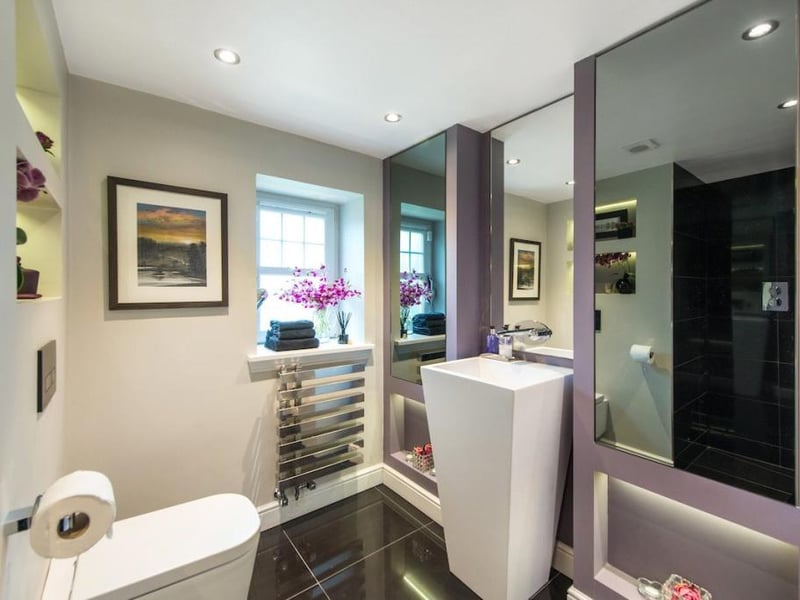 Ground floor shower room.