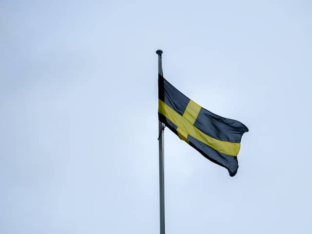 What is this flag that flew over Sheffield Town Hall on March 1?