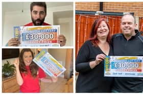 South Yorkshire's biggest People's Postcode Lottery winners have between them scooped £1.5 million