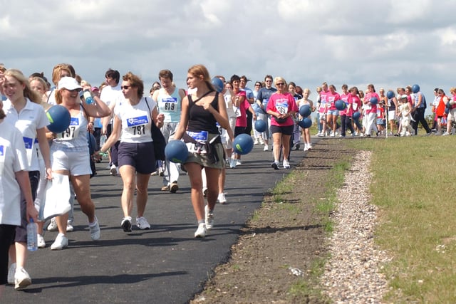 The Race for Life got huge support 17 years ago. Does this bring back memories?