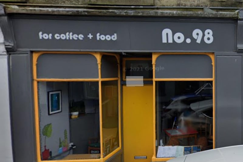 No. 98 "has" to be the best place for a burger in Fife, one of our readers tell us. Located in High Street, this looks well worth a visit.