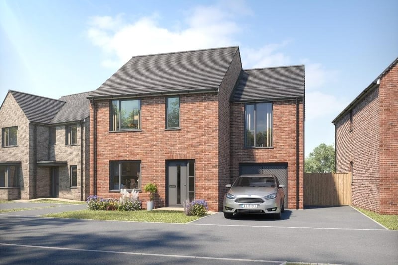 The Ravensworth is a four-bed home with two bathrooms and is on the market from £305,000.