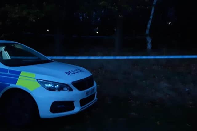Hundreds of reports of flashers and voyeurs in South Yorkshire were made in South Yorkshire in 2022, police figures reveal, including in Sheffield and Doncaster. File picture shows a police car at a suspected crime scene.