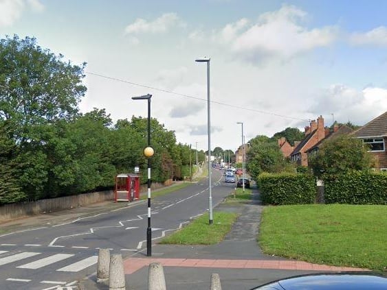 Queenswood Drive, Leeds - between Queenswood Gardens and 229 Queenswood Drive.