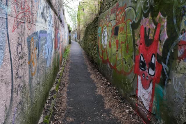 Frog Walk, which links Cemetery Road and the Ecclesall Road areas of Sheffield, is probably one of the city's most well known gennels