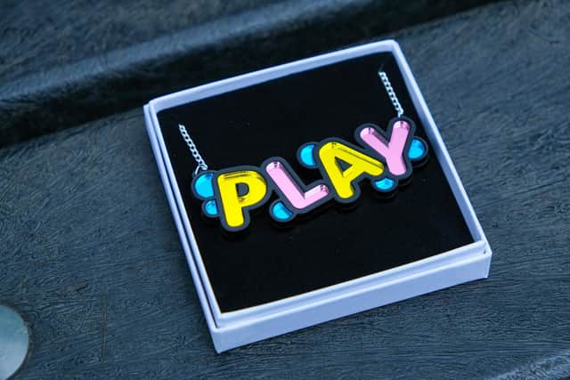 "Play" necklace