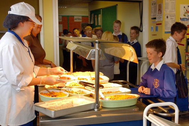 Who loved their school dinners and what was your favourite meal?