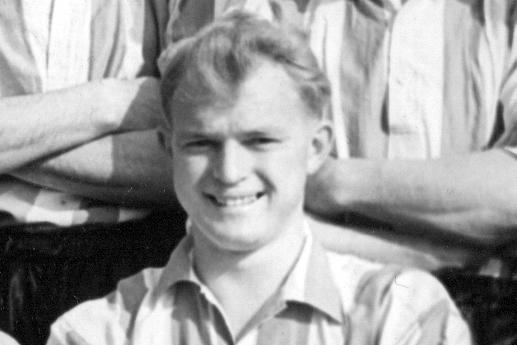 Ted Purdon played for Sunderland between 1954 and 1957 and scored 39 goals in 90 matches. He was a partner in a newsagents.