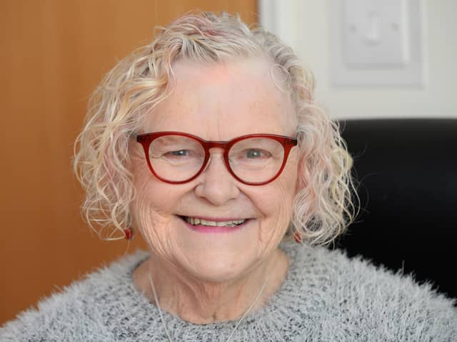 Pam Hankinson, pictured, volunteers for the South Yorkshire Housing Association's Befriending Programme