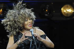 Tina Turner on stage in 2009.