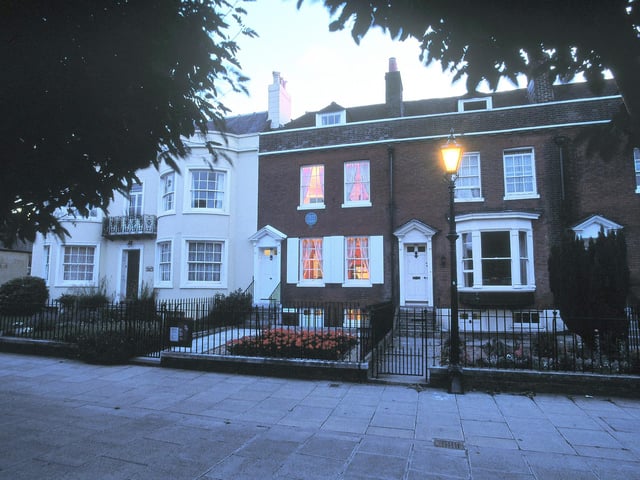 The News reader, Jo Shaw, suggested seeing the birthplace of famous author Charles Dickens.