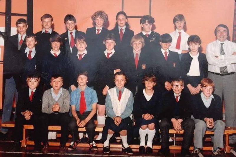 Mr Allsopp's class, taken in 1984.