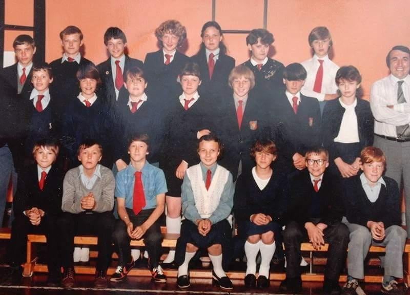 Mr Allsopp's class, taken in 1984.