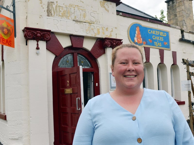 Gemma Lennane opened the cafe in Meden Square in May 2019 after she decided to pursue her love of cake making as a full-time career.