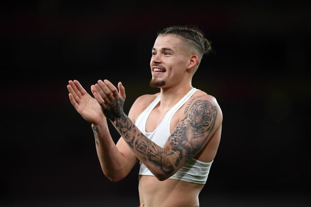 Leeds United star Kalvin Phillips has claimed he wants to remain with the Whites for the rest of his career and take them to the Premier League, despite reported interest from a host of top tier sides. (FourFourTwo). (Photo by Shaun Botterill/Getty Images)