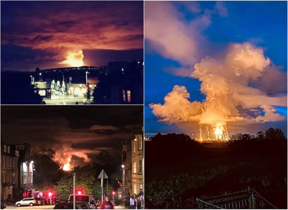 Mossmorran flaring.