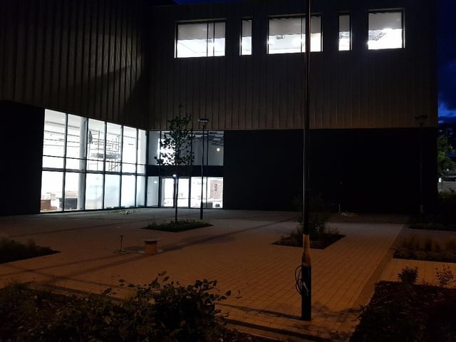 The public area at the back of the Danum Gallery, Library and Museum